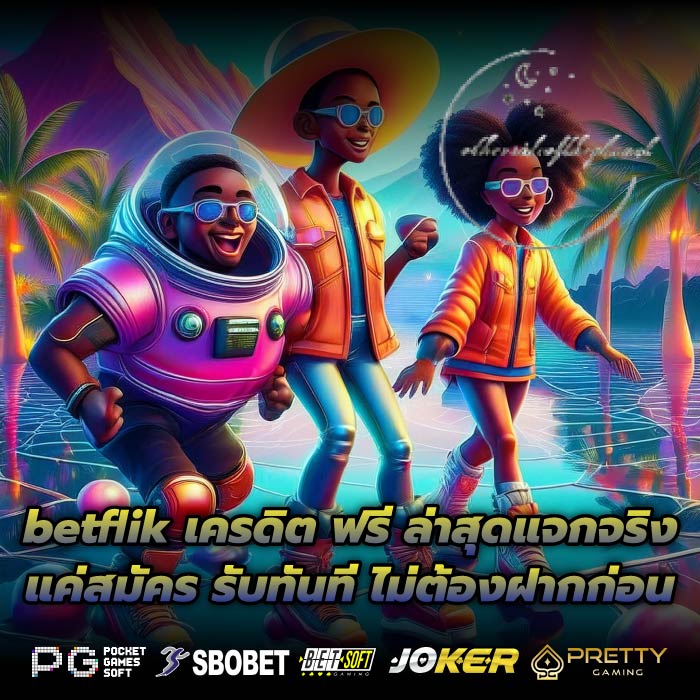 betflik เครดิต ฟรี ล่าสุดแจกจริง แค่สมัคร รับทันที ไม่ต้องฝากก่อน